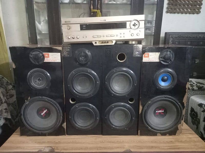 Yamaha Amplifier & 4  Speakers 2