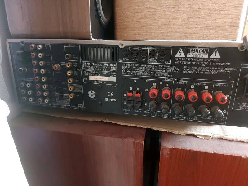 DENON AVR-1604 AMP 2