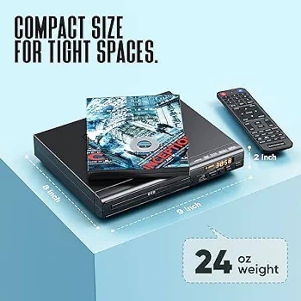 DVD Players for TV with HDMI, DVD Players That Play All Regions, 4