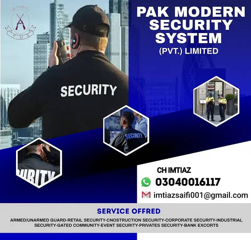 Security Guard for Office |Best Security Guard Services in Lahore 1