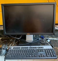 Hp computer with Dell screen