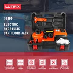 Electric Jack 5 Ton with accessories For Car,Van,Jeep,Mpv,Suv