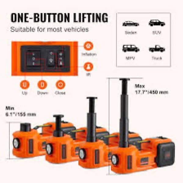 Electric Jack 5 Ton with accessories For Car,Van,Jeep,Mpv,Suv 1