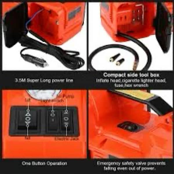 Electric Jack 5 Ton with accessories For Car,Van,Jeep,Mpv,Suv 2