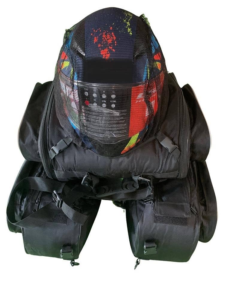 Motorcycle 74 litre Three Piece Saddle Bags travel,luggage bags 3