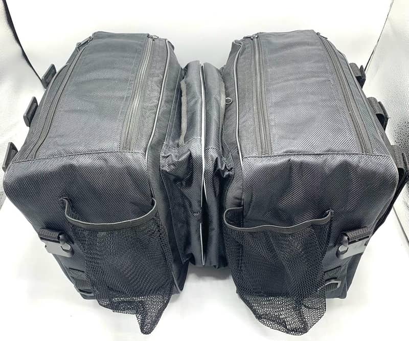 Motorcycle 74 litre Three Piece Saddle Bags travel,luggage bags 9