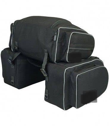 Motorcycle 74 litre Three Piece Saddle Bags travel,luggage bags 13