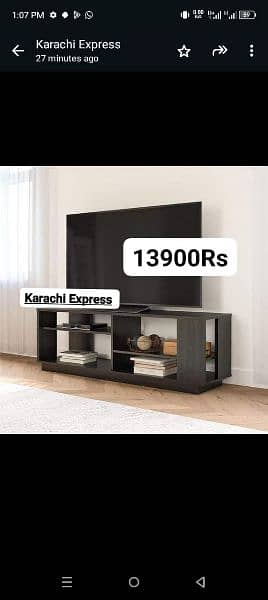 Modern tv console / tv trolley / tv unit. . . 8