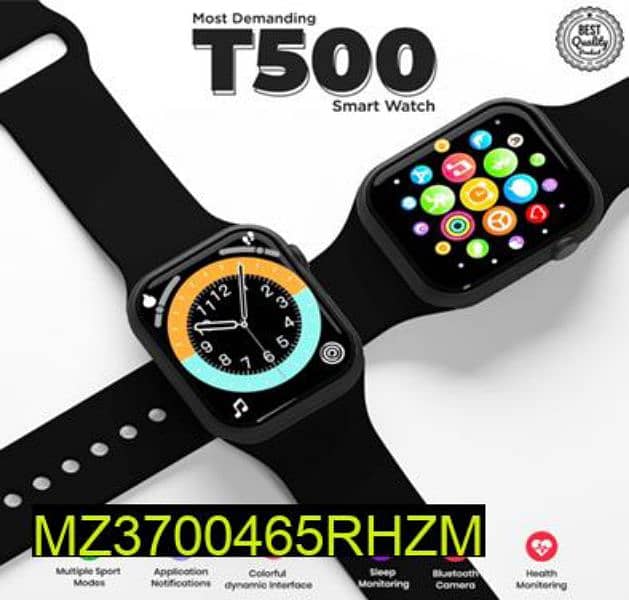 T500 Smart watch,Black 2