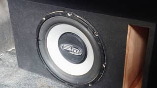 12 Inch Boschmann Subwoofer With New Full Sized Enclosure.