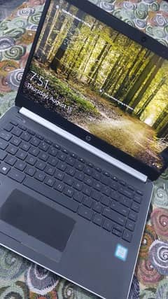 Hp Laptop 14-df0xxx core I3 8 Gen  with 128gb SSD 1Tb Evohard 4gB Ram