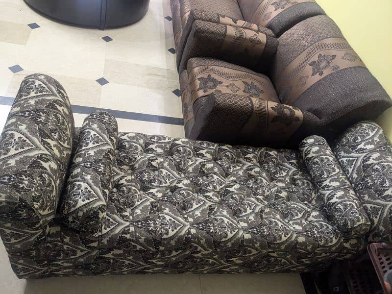 slightly used sofa set for sale. 1