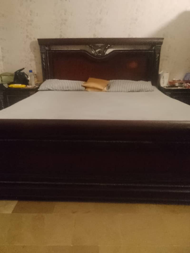 Original wooden bedroom set 1