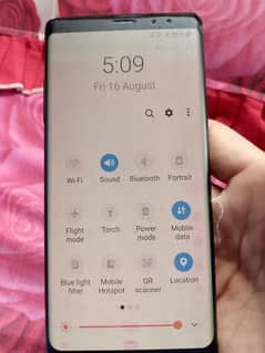 Samsung note 8 dual sim official approved 6/64,, miner shade on screen