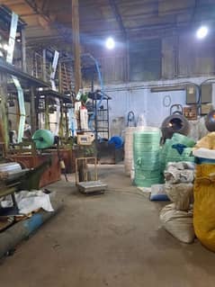 plastic fectry for rant or sale korangi Industrial Area karachi