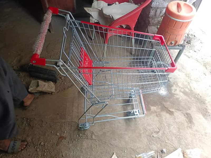 Shopping trolleys , Shopping baskets , display racks ,racks 3