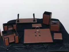 Senator Wooden office table set / Office Accessories Set