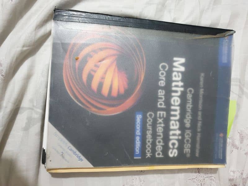 Cambridge igcse mathematics core and extended course book by Karen 0