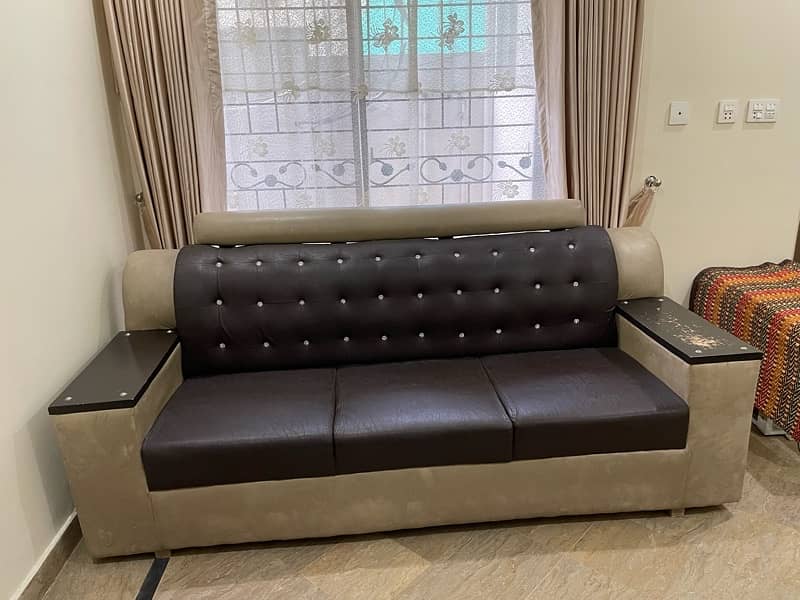 leather sofa set 3+2+1 seater 0