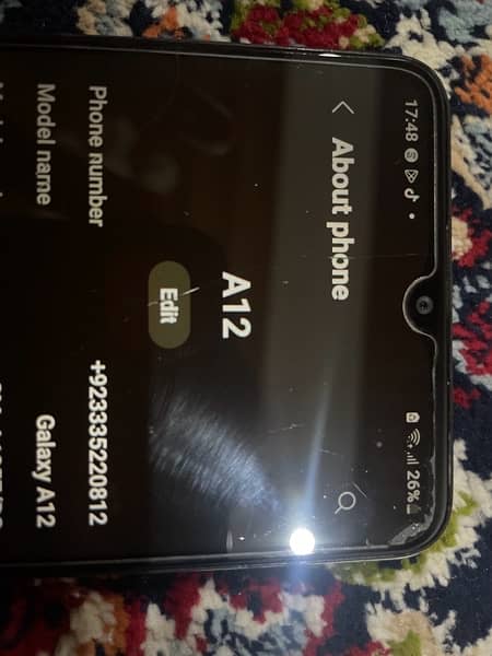 Samsung galaxy A12 8