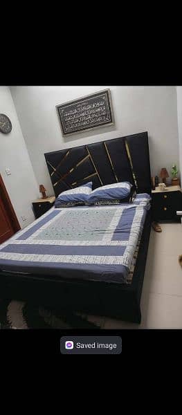 brand new king size bed and side tables 3