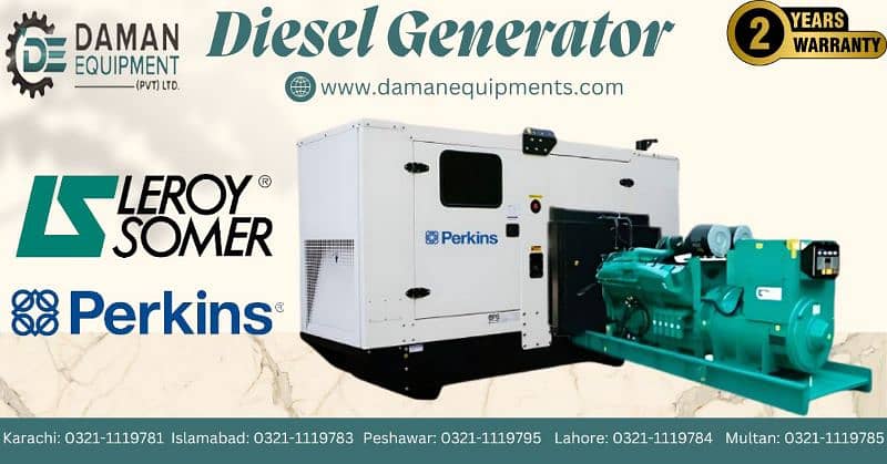 Perkins Diesel Generator 0