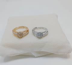 Beautiful Golden and Silver color Rings for Girls and Women