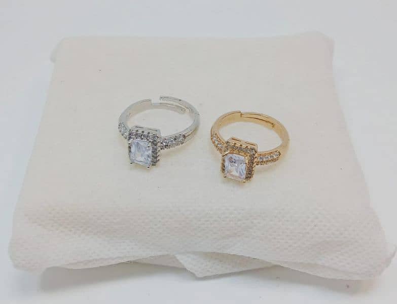 Beautiful Golden and Silver color Rings for Girls and Women 1