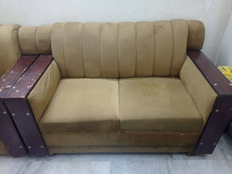 Pure Woden Frame Sofa 6 seaters 2