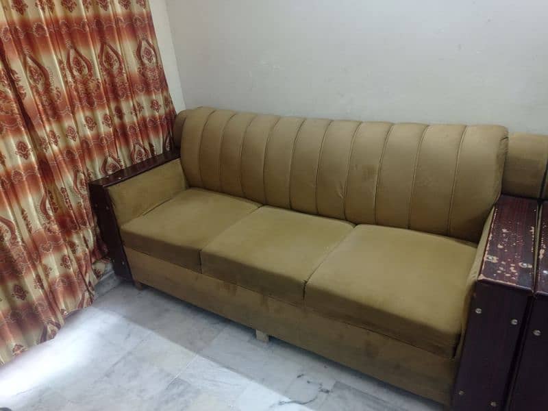 Pure Woden Frame Sofa 6 seaters 3