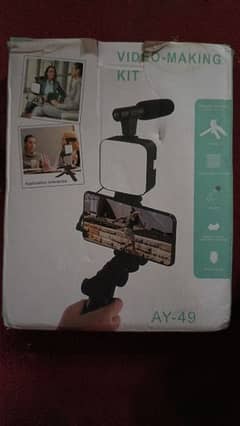 Video Making Kit AY-49 for vlogers