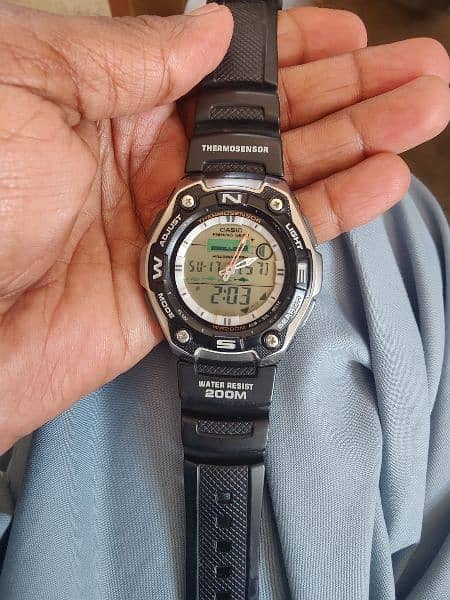 New Casio Fishing Gear, Temperature & Multi Functional watch for sale 1