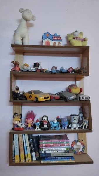 toy/ book rack with toys 0