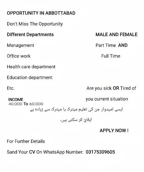 Opportunity in Abbottabad 0