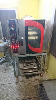 Automatic baking oven