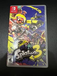 Splatoon 3 new Nintendo switch