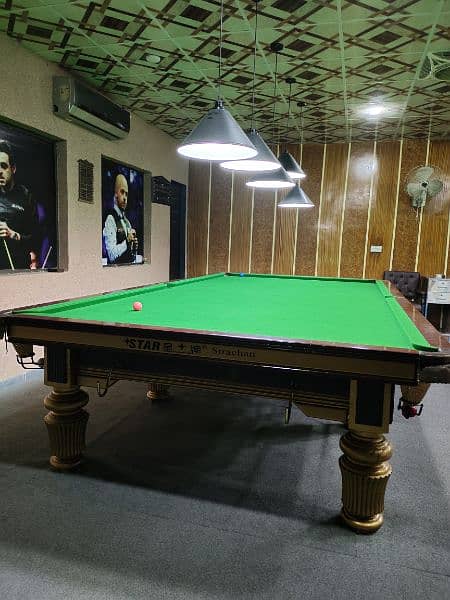 star Strachan Snooker Table 2