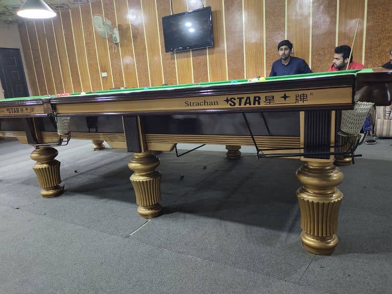 star Strachan Snooker Table 9