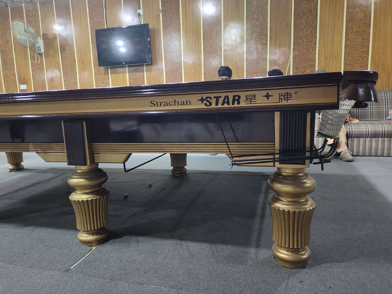 star Strachan Snooker Table 12