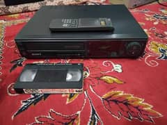 sony vcr finlandi vcr original remote ok and new condition