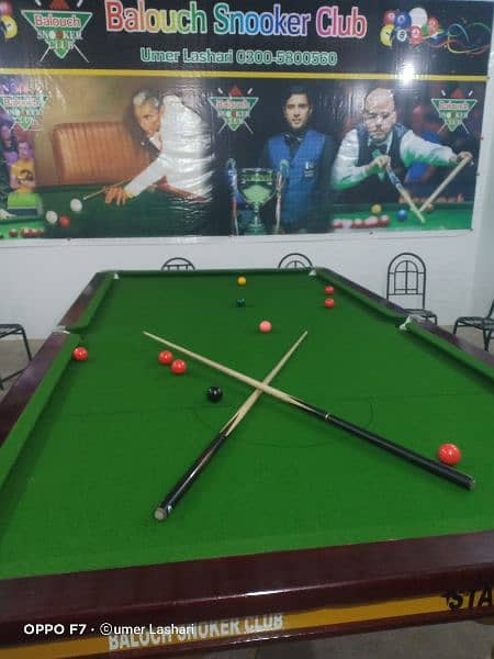 Snooker Table For Sale  the Size  5/10 0