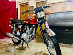 I am selling my CG 125 special eidition 0