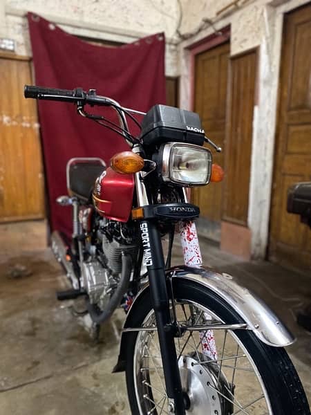 I am selling my CG 125 special eidition 1