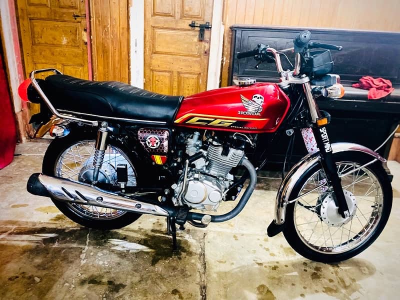 I am selling my CG 125 special eidition 6