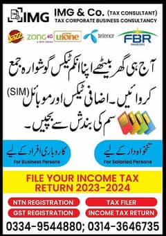 INCOME TAX RETURNS FILING & CONSUTANCY 0