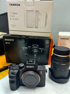 Sony  a7 III Body and lens