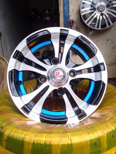 BRAND NEW ALLOY RIMS FOR SUZUKI MEHRAN AND HIROOF - Spare Parts ...