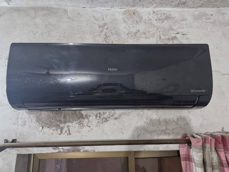 Haier 1.5 ton full Dc inverter Ac 2 years used for sale 0