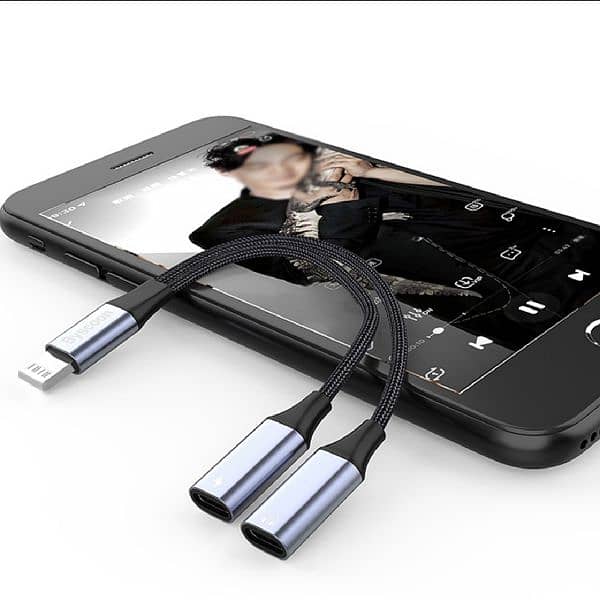 ORIGINAL Lightning to dual lightning Splitter For iPhone/Ipad 0