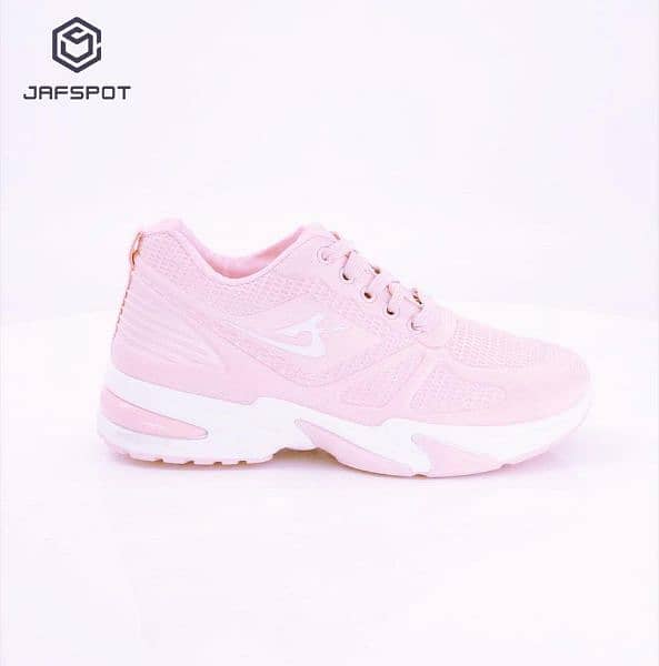 Jafspot -Women's Clunky Sneakers-JF30, pink 4